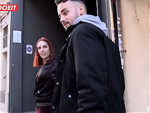 Spanish pornographic star entices random dude into fuck-fest on webcam